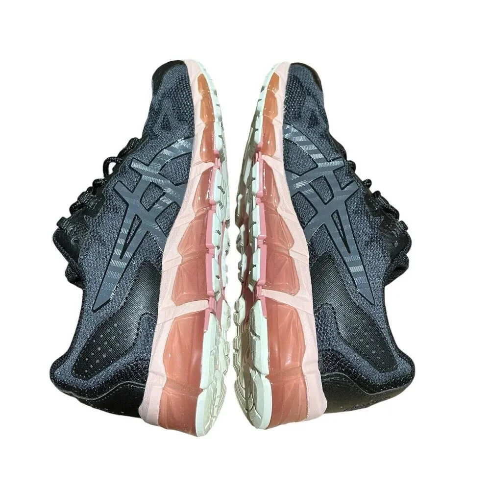 Asics Sneakers Womens 7 Black Gel Quantum 360 Running Shoes Pink‎ 1202A038
